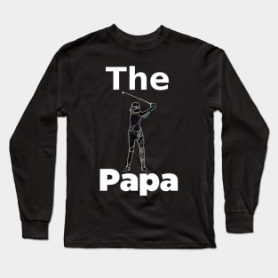 The Golfing Papa Long Sleeve T-Shirt